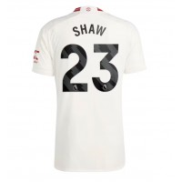 Moški Nogometni dresi Manchester United Luke Shaw #23 Tretji 2023-24 Kratek Rokav